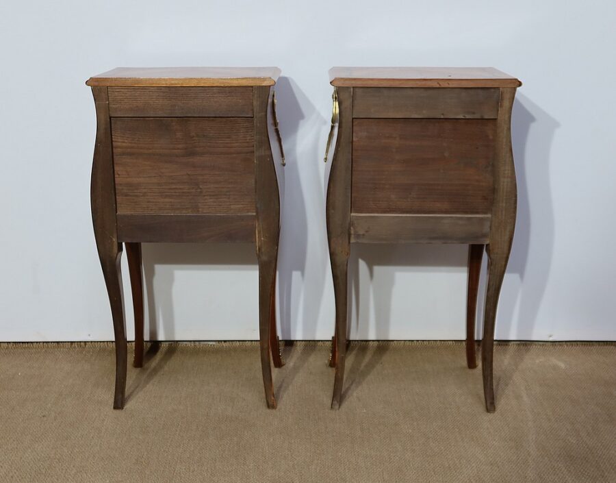 Paire de Petits Meubles de Salon, style Louis XV – Début XXe – Image 20