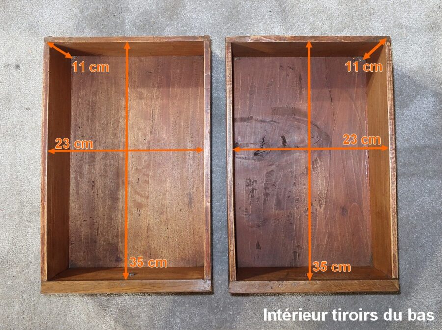 Petit Bureau de Pente en Chêne, goût directoire – 2ème partie XIXe – Image 37