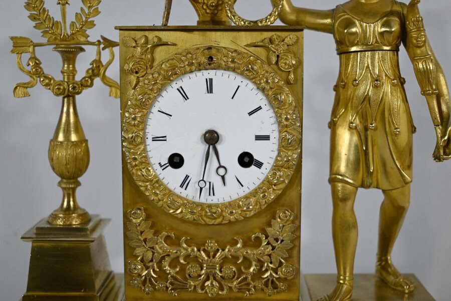 Horloge en  Bronze Doré – Début XIXe – Image 11
