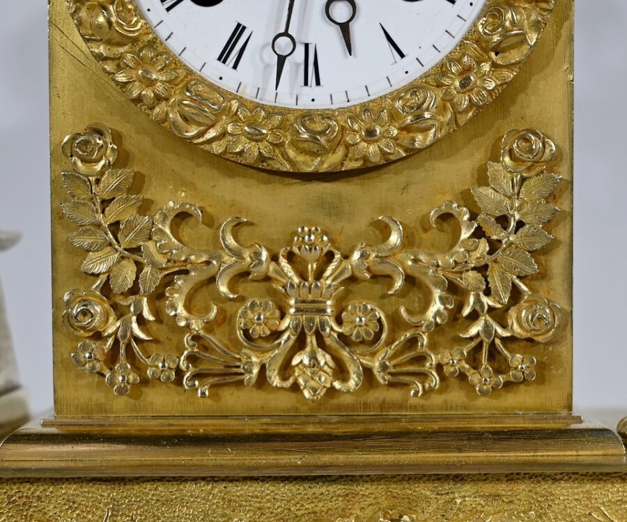 Horloge en  Bronze Doré – Début XIXe – Image 12