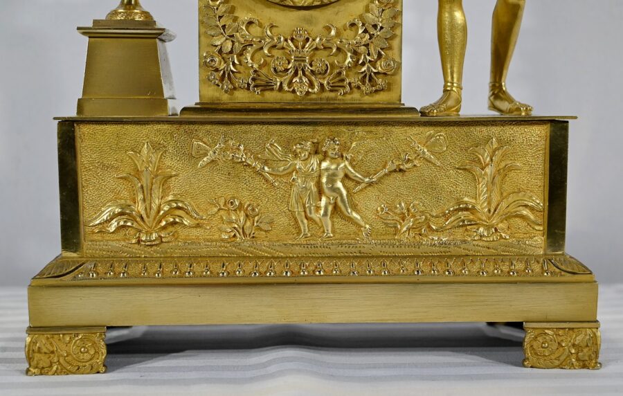 Horloge en  Bronze Doré – Début XIXe – Image 13