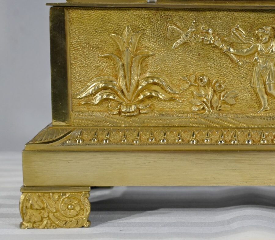 Horloge en  Bronze Doré – Début XIXe – Image 15