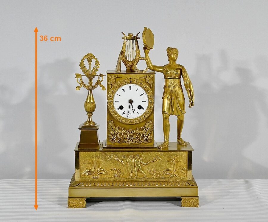 Horloge en  Bronze Doré – Début XIXe – Image 21