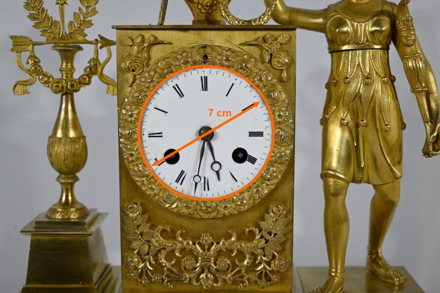 Horloge en  Bronze Doré – Début XIXe – Image 24