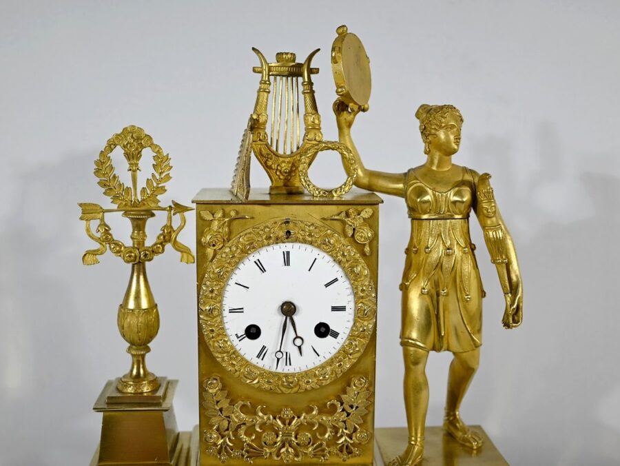 Horloge en  Bronze Doré – Début XIXe – Image 5