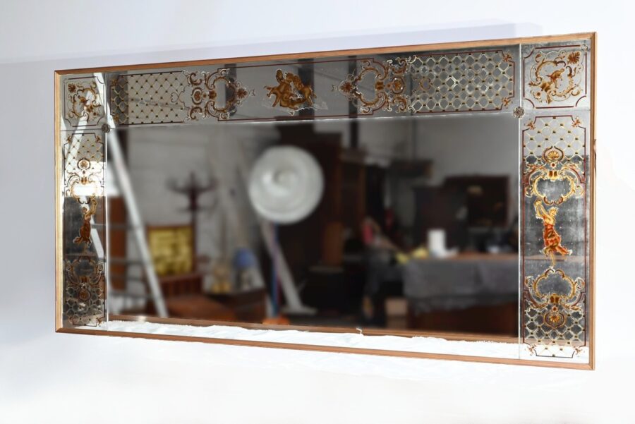 Important Miroir de Brasserie – 1930 – Image 3