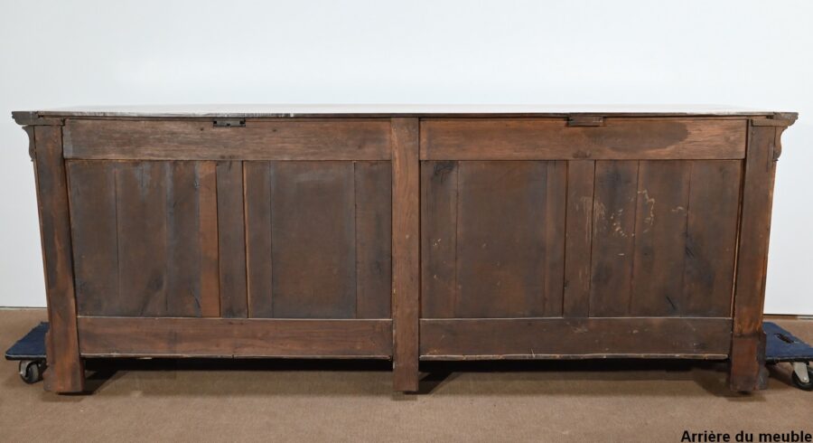 Importante Enfilade en Noyer Blond, époque Louis Philippe – Milieu XIXe – Image 31