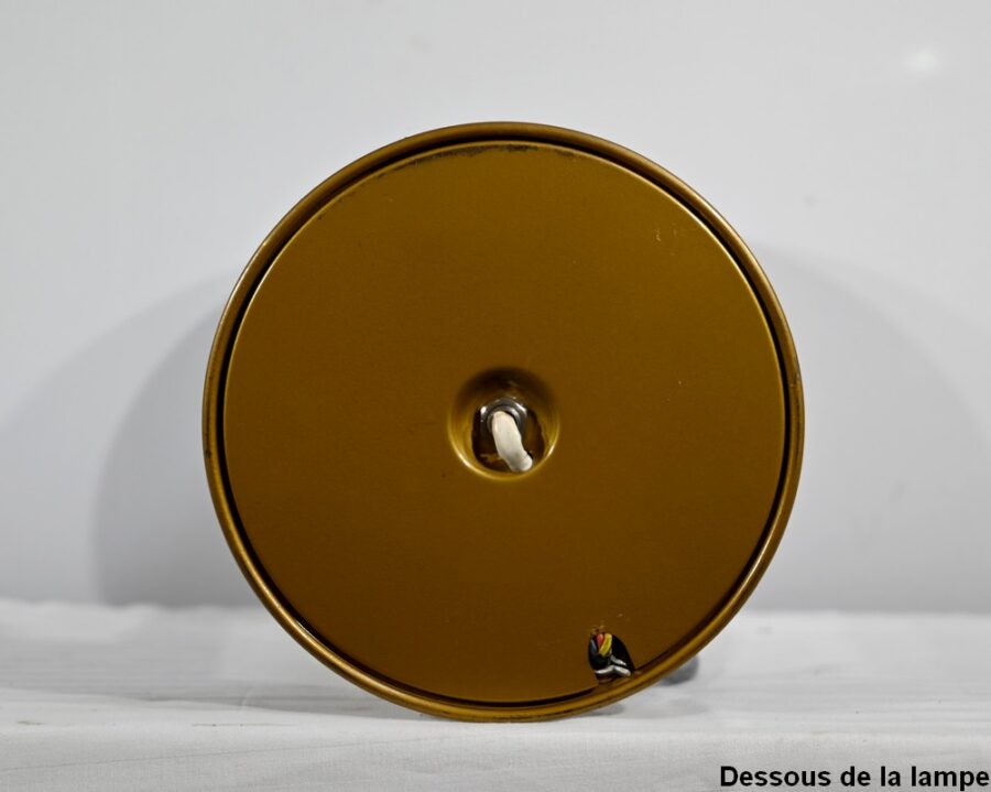 Lampe de Bureau en Métal et Laiton - 1950 – Image 22