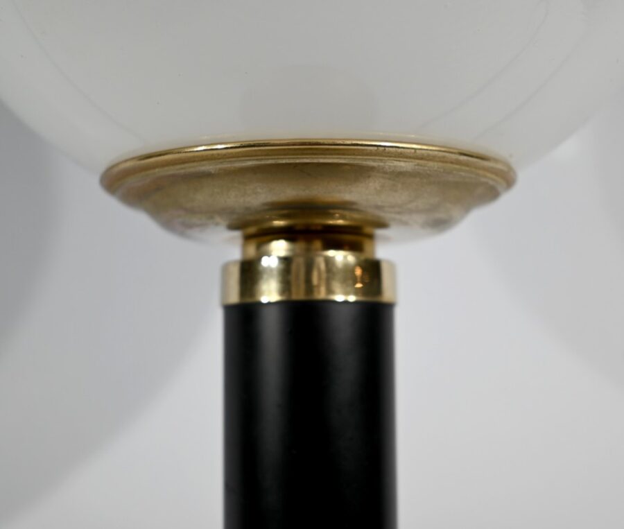 Lampe de Bureau en Métal et Laiton - 1950 – Image 8