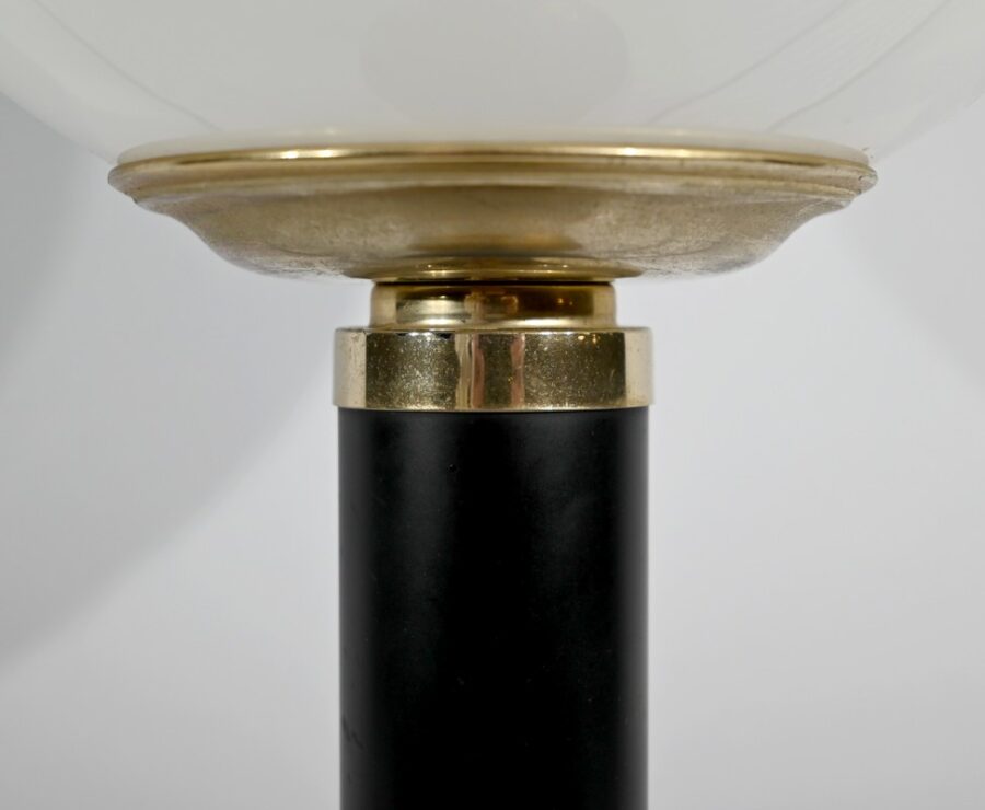 Lampe de Bureau en Métal et Laiton - 1950 – Image 9