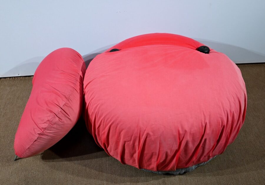 Paire de Fauteuils Pouf Cinna – 1980 – Image 12