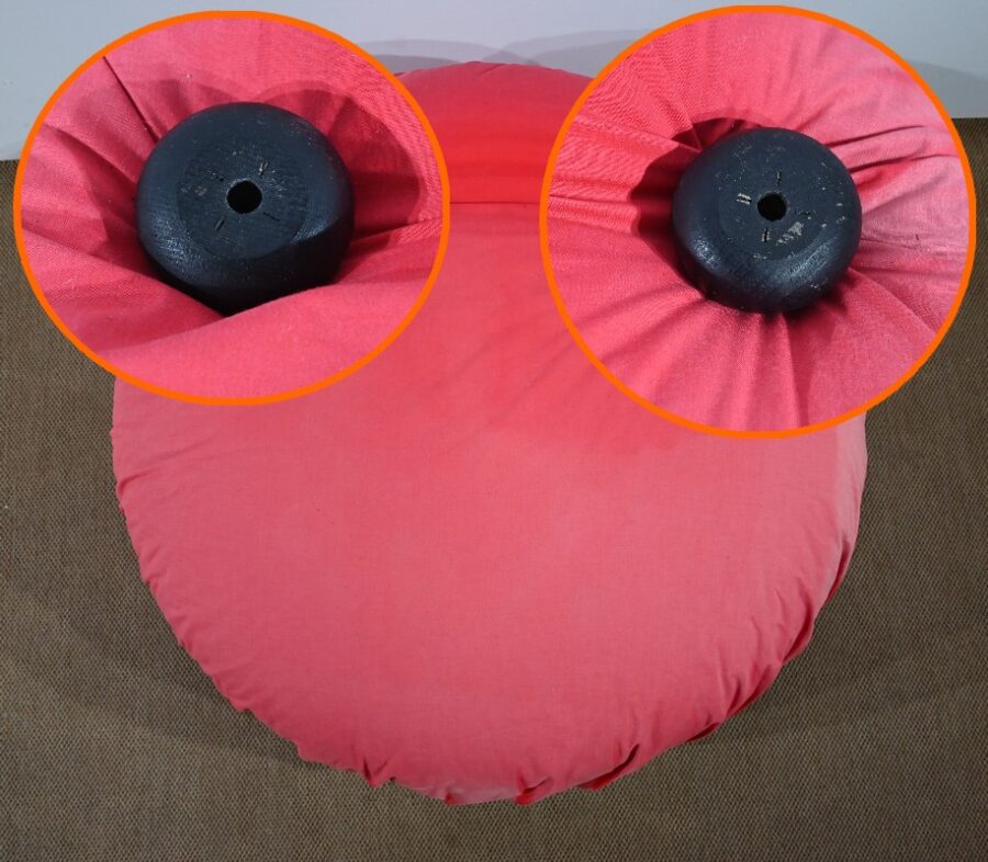 Paire de Fauteuils Pouf Cinna – 1980 – Image 15