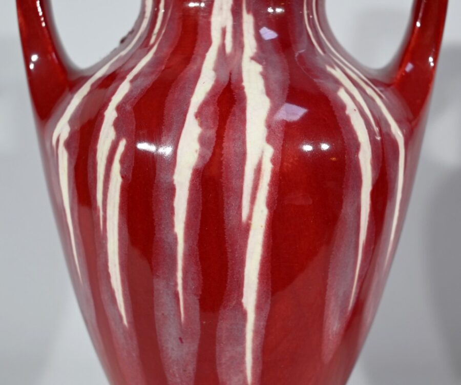 Paire de Vases en Céramique, Art Nouveau – 1900 – Image 7