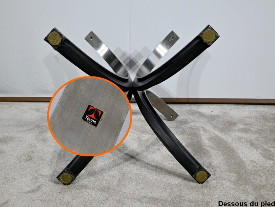 Table T69 Cristal, par E.Gerli et O.Borsani pour Tecno – 1963 – Image 22