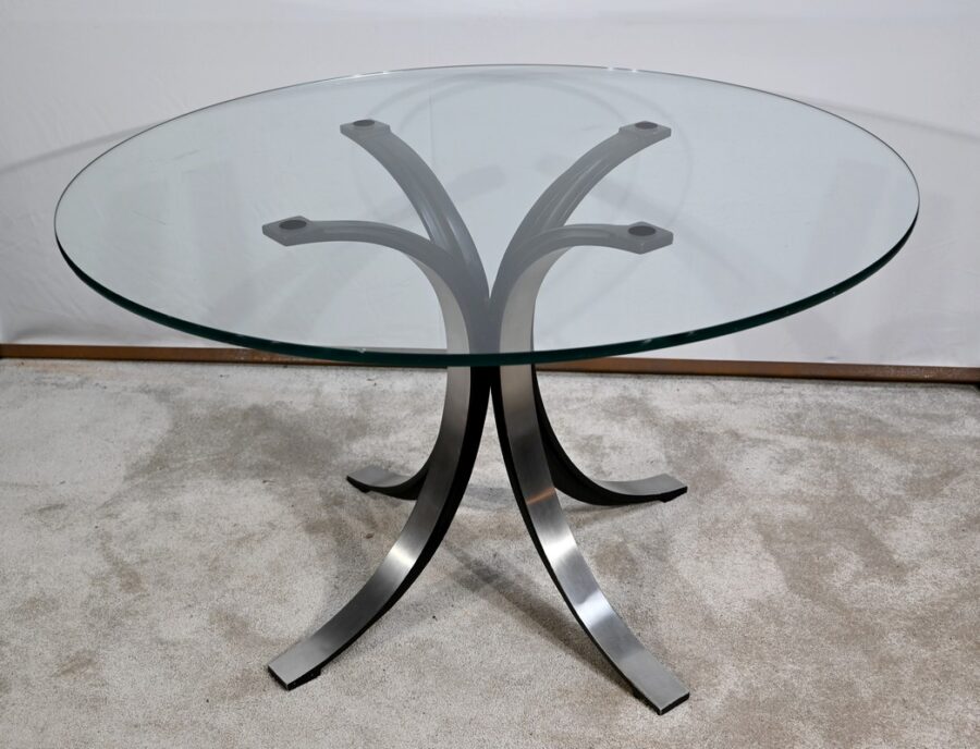 Table T69 Cristal, par E.Gerli et O.Borsani pour Tecno – 1963 – Image 5