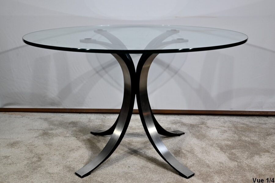 Table T69 Cristal, par E.Gerli et O.Borsani pour Tecno – 1963 – Image 6