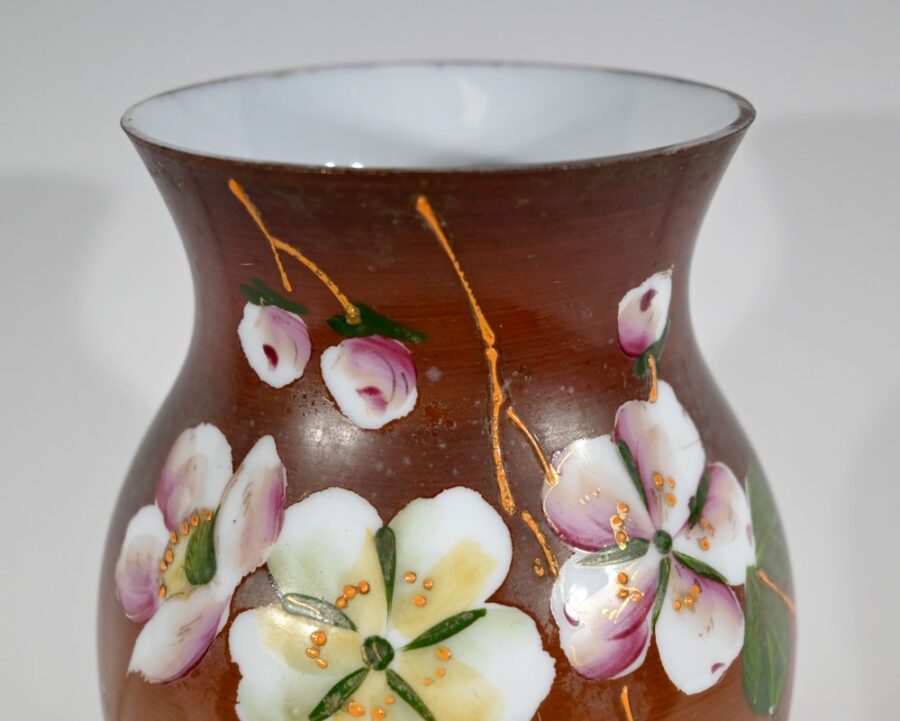 Vase en Porcelaine Fine, Art Nouveau – 1900 – Image 7