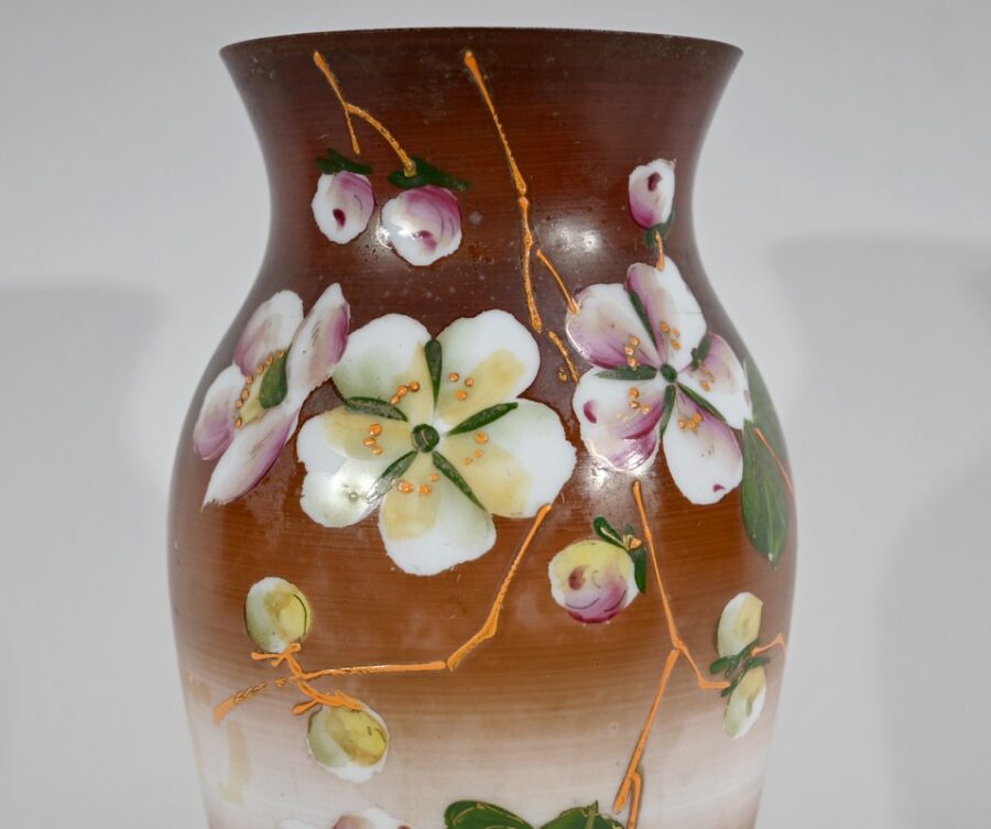 Vase en Porcelaine Fine, Art Nouveau – 1900 – Image 8