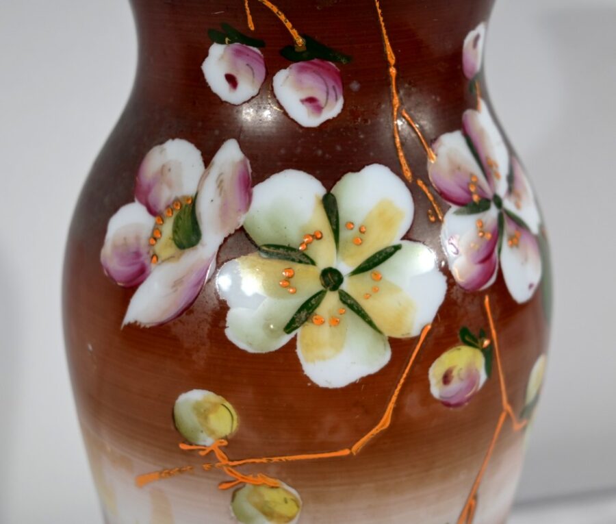 Vase en Porcelaine Fine, Art Nouveau – 1900 – Image 9