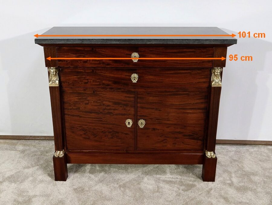 Petit Buffet en Acajou, Directoire, Retour d’Égypte - Fin XIXe – Image 18