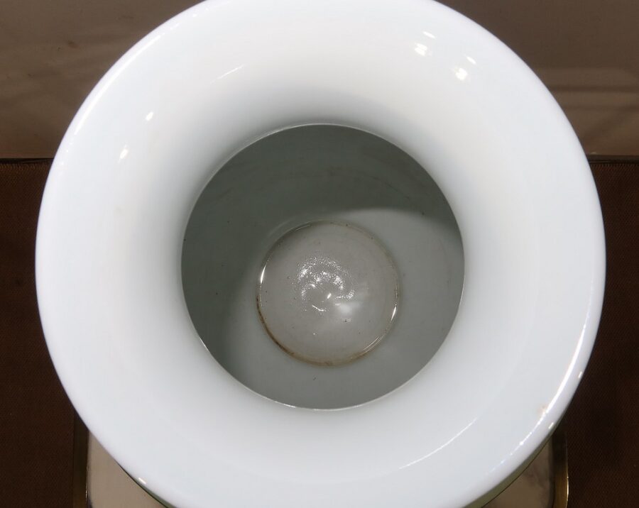 Vase en Porcelaine de Limoges et à décors de Fleurs– Début XXe – Image 19