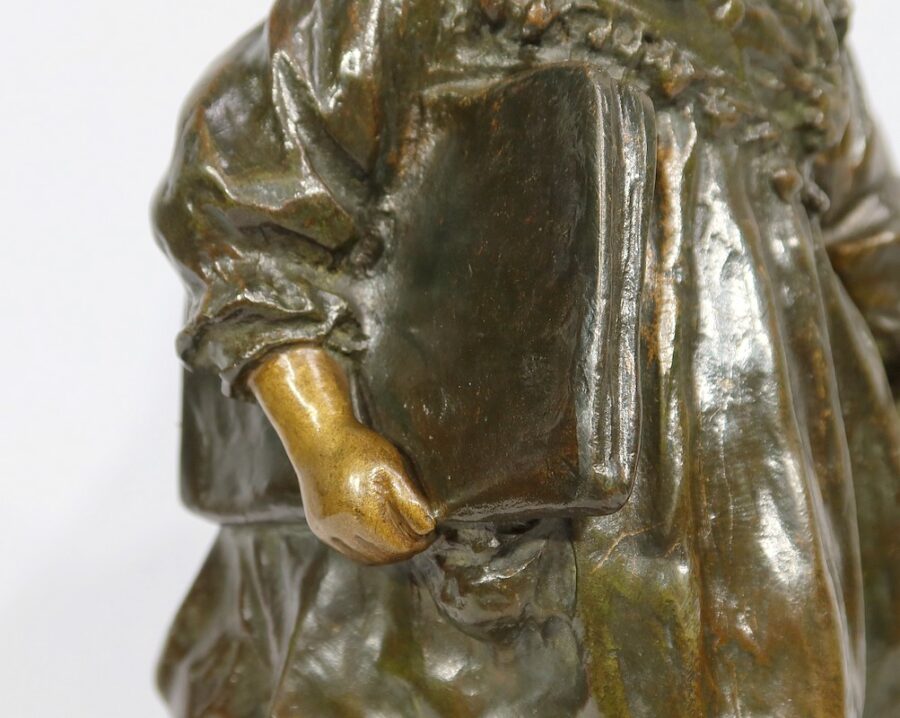 Bronze « L’Écolière », de J. Cardona, d’après Pascau – Début XXe – Image 26