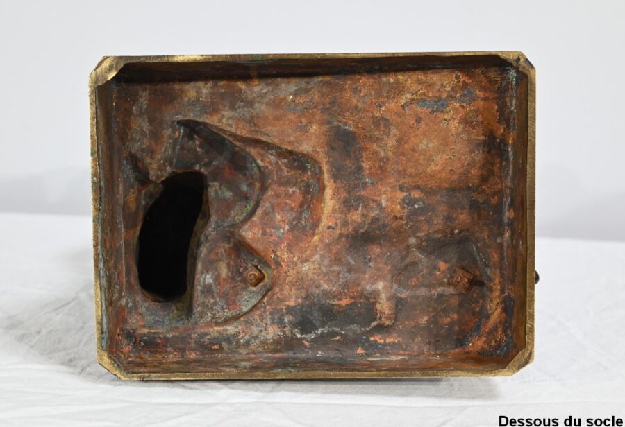 Bronze « L’Enfant à l’Epuisette », signé R.Guillaume – XXe – Image 21