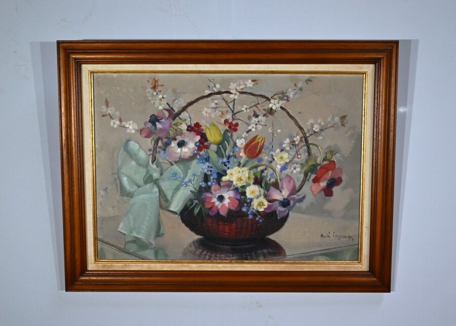 Huile sur Toile, signée A.Lagrange – XXe