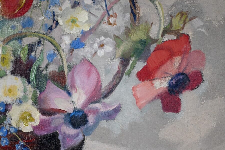 Huile sur Toile, signée A.Lagrange – XXe – Image 11