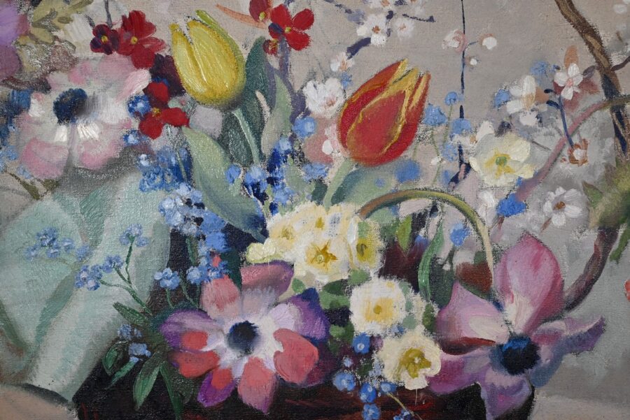 Huile sur Toile, signée A.Lagrange – XXe – Image 6