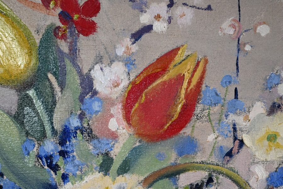 Huile sur Toile, signée A.Lagrange – XXe – Image 8