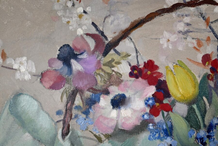 Huile sur Toile, signée A.Lagrange – XXe – Image 9