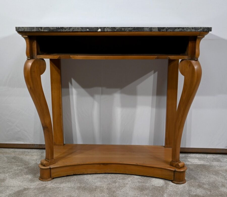 Petite Console de Propriété en Merisier, époque Louis Philippe – 1ère partie du XIXe – Image 23