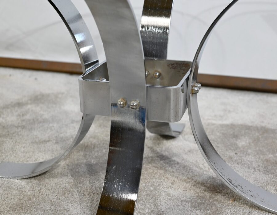 Petite Table Basse en Verre – 1960 – Image 12