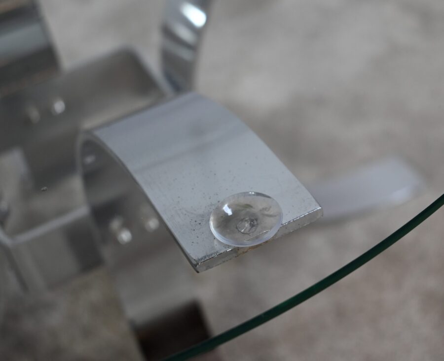 Petite Table Basse en Verre – 1960 – Image 7