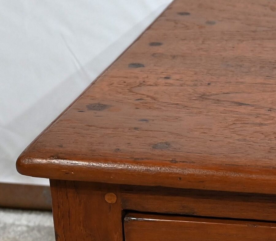 Petite Table de Métier en Teck – 1900 – Image 7