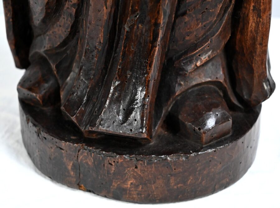 Sculpture en Chêne de Chantre – Fin XVIIIe – Image 16