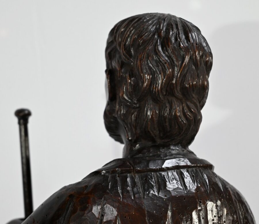 Sculpture en Chêne de Chantre – Fin XVIIIe – Image 20