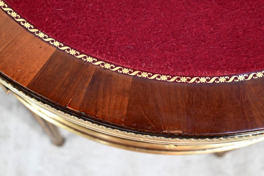 Table Bouillotte en Acajou, époque Louis XVI – XVIIIe – Image 15