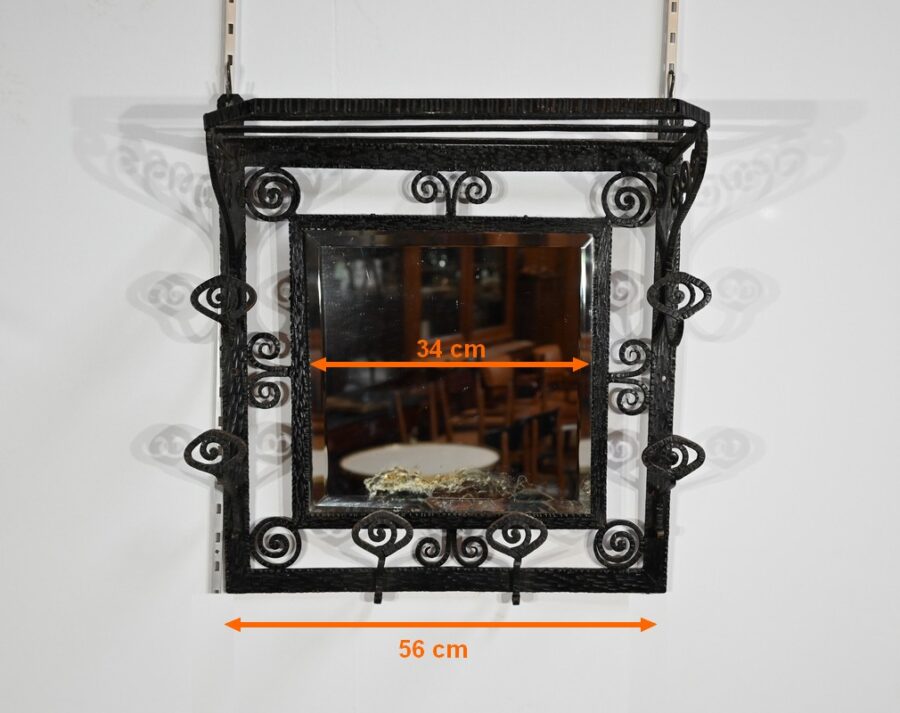 Vestiaire Porte-Bagage en Fer Forgé – 1960 – Image 20