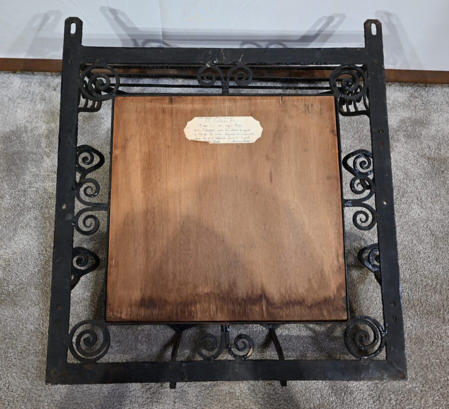 Vestiaire Porte-Bagage en Fer Forgé – 1960 – Image 23