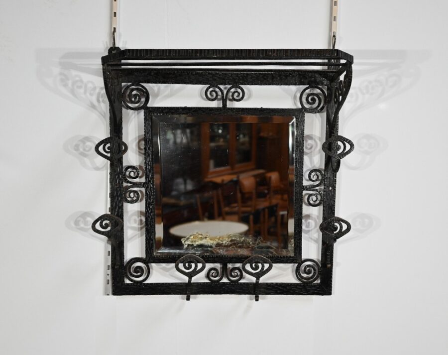 Vestiaire Porte-Bagage en Fer Forgé – 1960 – Image 4