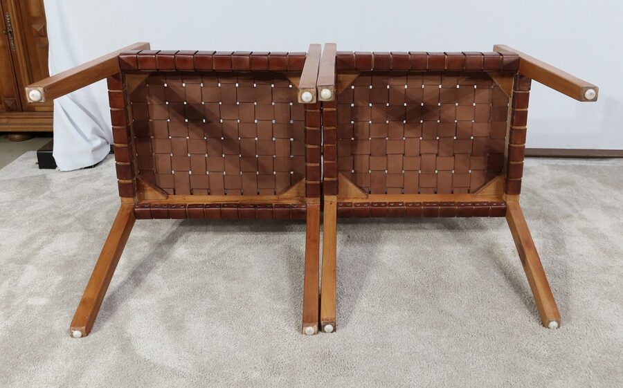 Paire de Fauteuils « Boss », par O. De Schrijver, Ode’s Design – 2ème partie XXe – Image 19