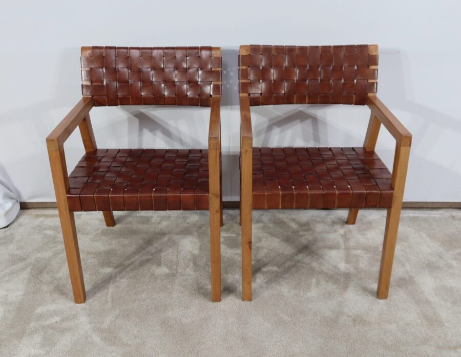 Paire de Fauteuils « Boss », par O. De Schrijver, Ode’s Design – 2ème partie XXe – Image 2