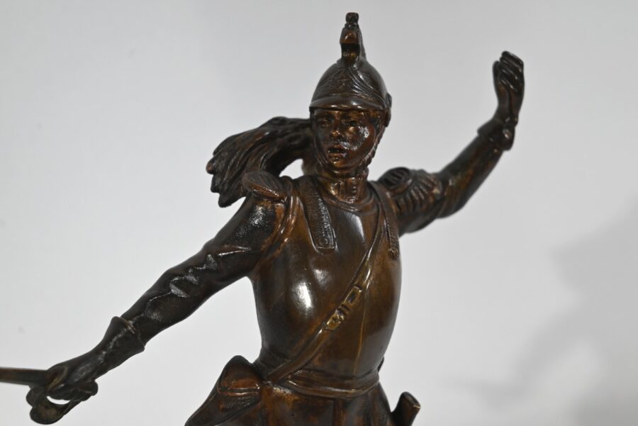 Bronze « Le Dragon », signé G.Omerth – Début XXe – Image 6
