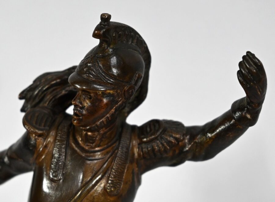 Bronze « Le Dragon », signé G.Omerth – Début XXe – Image 8