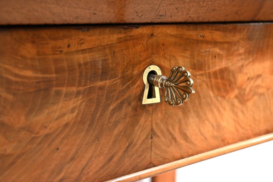 Petite Console de Propriété en Noyer, époque Restauration – Début XIXe – Image 9