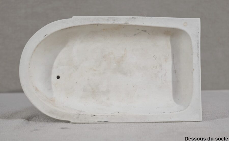 Pot à Tabac en Biscuit et Grès « Singe Mélomane », Manufacture Sarreguemines – Fin XIXe – Image 23