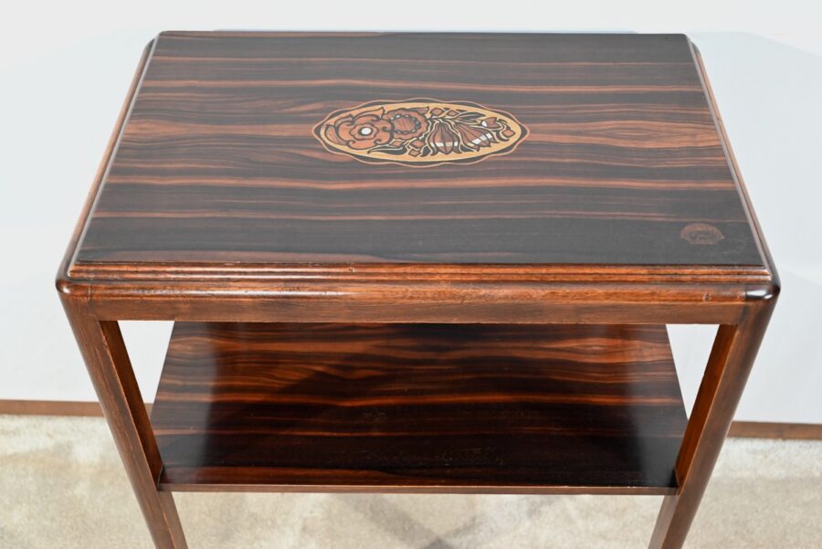 Table Desserte en Ébène, estampillée Majorelle - 1910 – Image 6