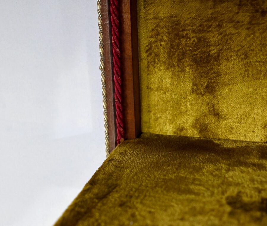 Petite Vitrine en Merisier Massif, Transition Louis XV / Louis XVI – Début XXe – Image 19